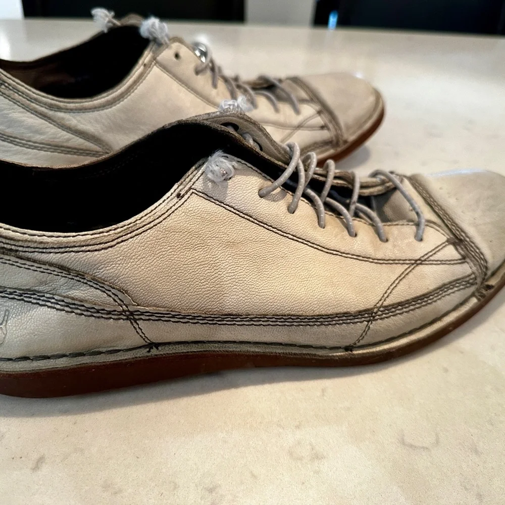 John Varvatos white sneakers 10M - Picture 7 of 9